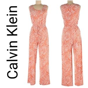 NWT Calvin Klein Zebra  Jumpsuit 8